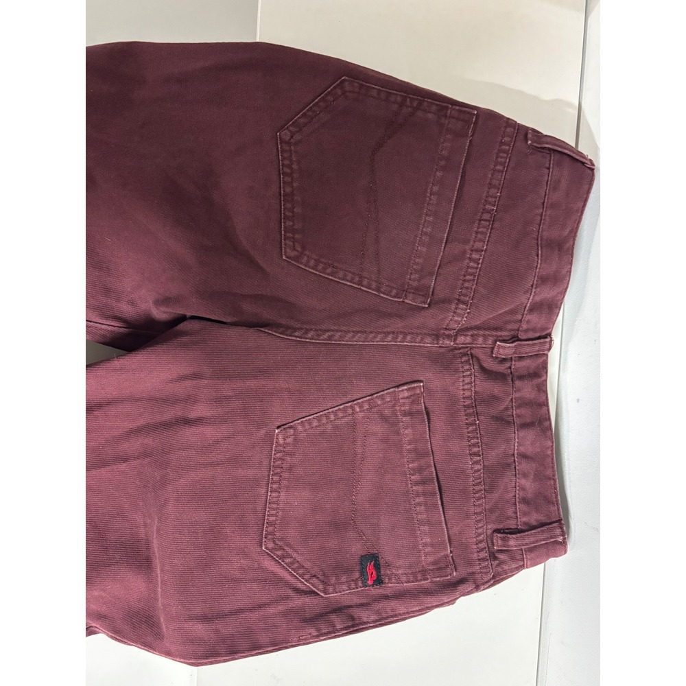 Tony Hawk Boys Burgundy Corduroy Pants Straight Leg Maroon Size 12
